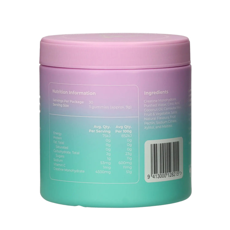 Gymmies Creatine Monohydrate Gummies 30sv