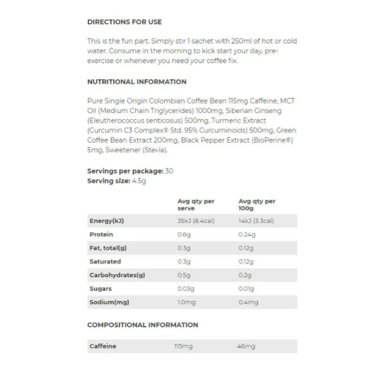 Before You Speak Performance Coffee 30sv