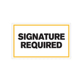 Signature Required
