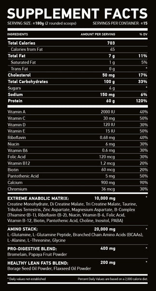 Narlabs Anabolic Hydro Builder 6lb Best Before 12/26