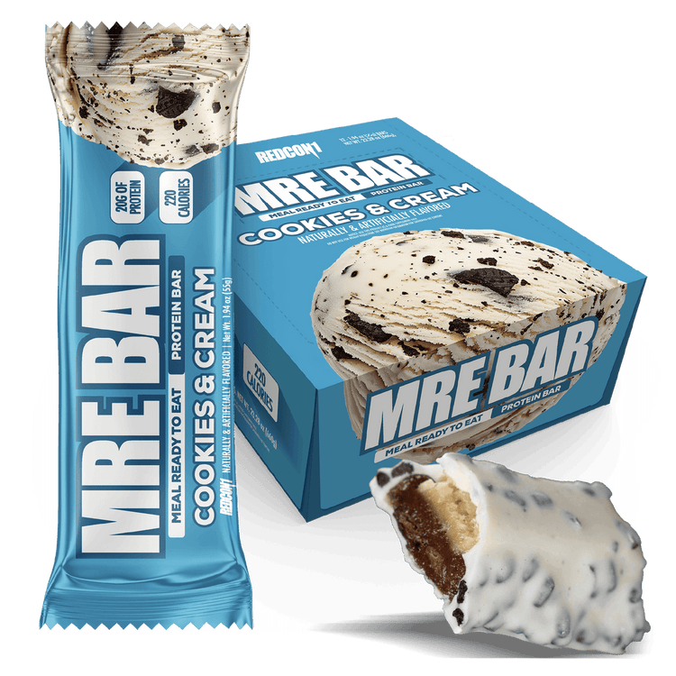 Redcon MRE Bar - Meal Replacement Bar ( 1 box/ 12 pk )