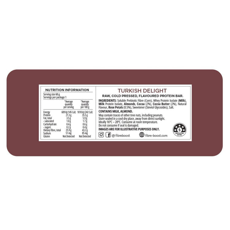 Fibre Boost Cold Pressed Protein Bars 12pk