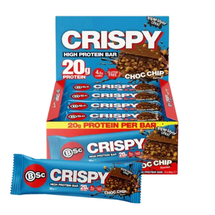 Bsc High Protein Crispy Bar 12pk