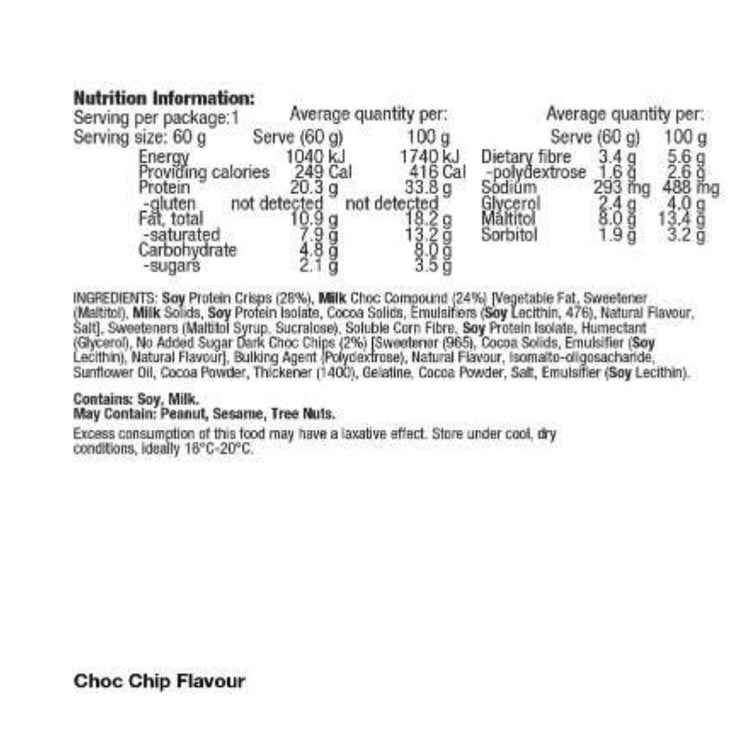 Bsc High Protein Crispy Bar 12pk