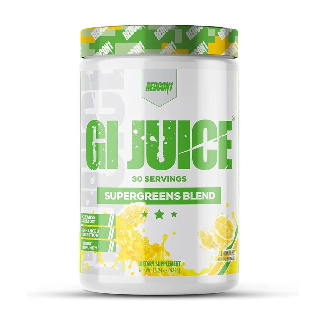 GI Juice Supergreens Blend, Lemon Blast - 432g main image 0