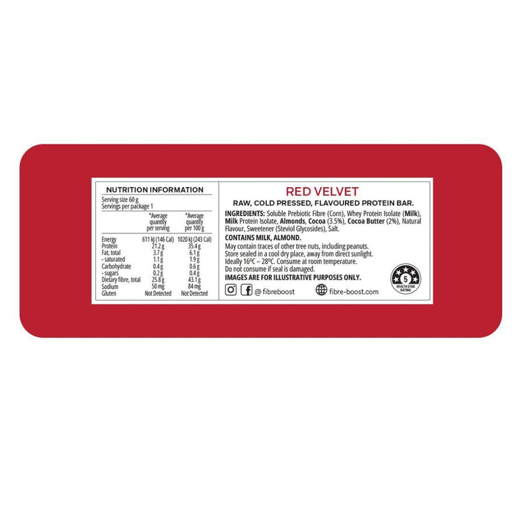 Fibre Boost Cold Pressed Protein Bars 12pk