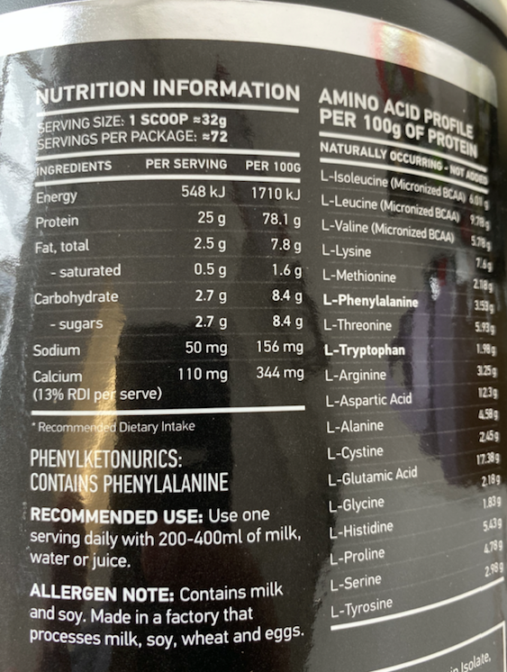 Narlabs 100% Lean Whey Complex 5lb